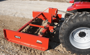 Rhino Ag GS60 5’ Grading Scraper Blade, w/ Scarifier Shanks